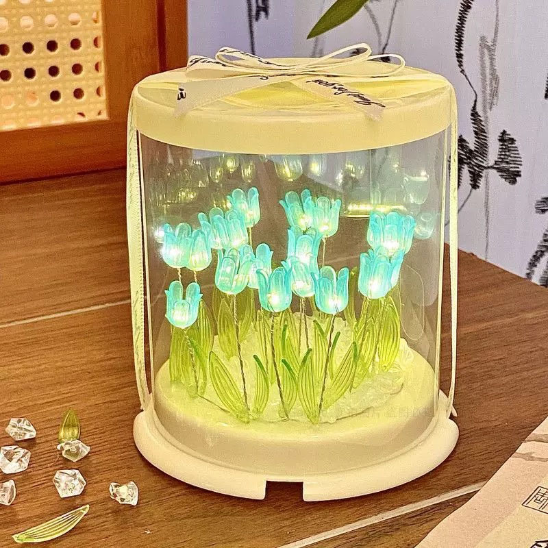 Decor Lighting Lamps - DIY Tulip Lamp Simulation Flower Sea