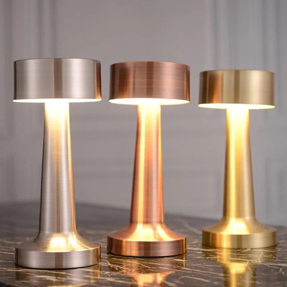 Decor Lighting & Decor Fires Photos - Kazeach Vintage Dumbbell Table Lamp, Touch