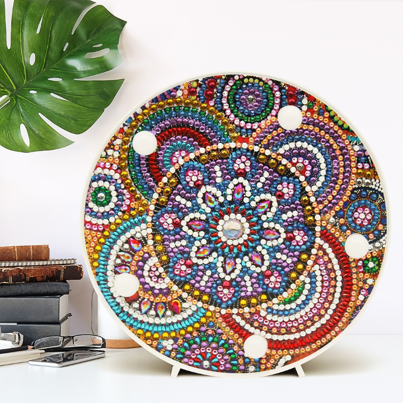 Decor Lighting India - Mandala Round Circle DIY Diamond Painting