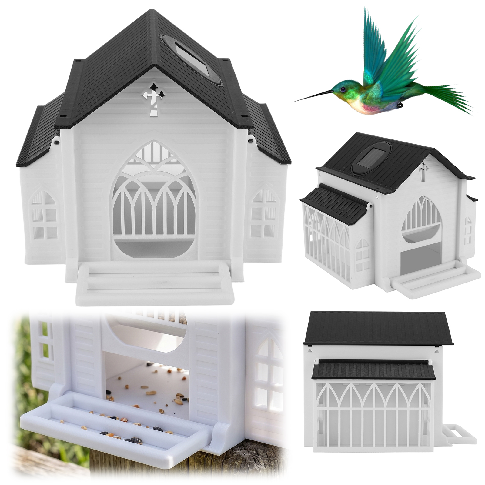 Decor Lighting & Decor Fires Photos - Hanging Wild Bird Feeder with Light