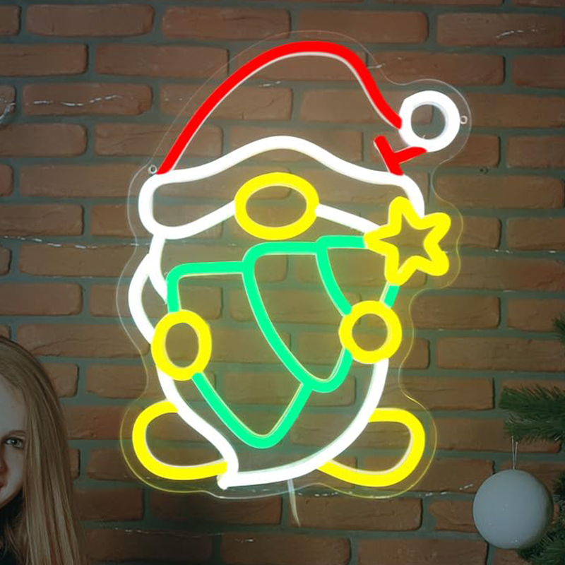 Christmas Elf Neon Sign USB Po - огляд і ціна Santa'S Elves Holiday Lighting & Decor Llc
