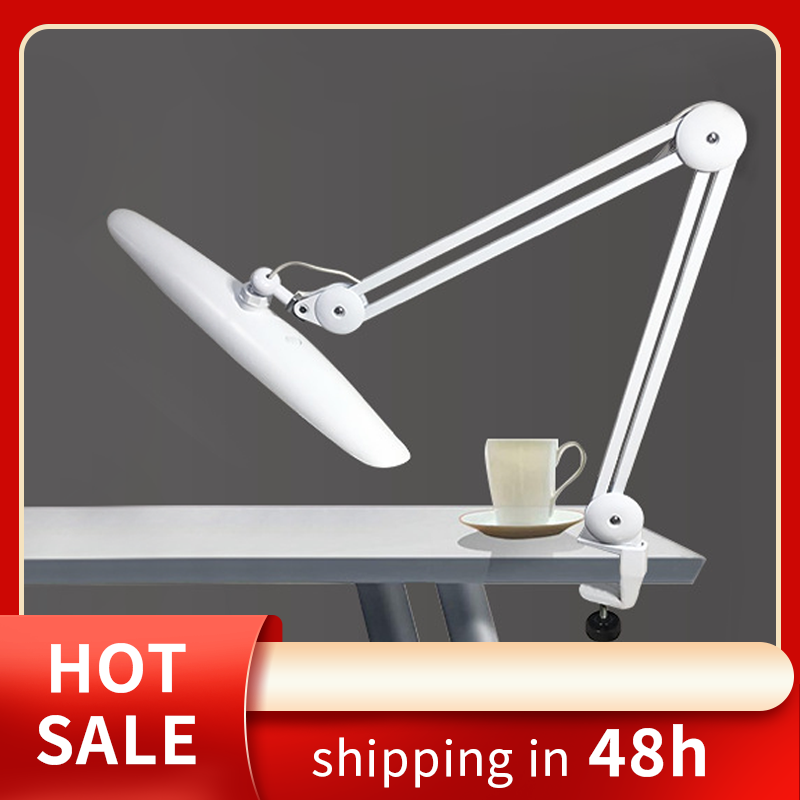 24W LED Desk Lamp with Clam 19 - огляд і ціна Office Lighting Decor