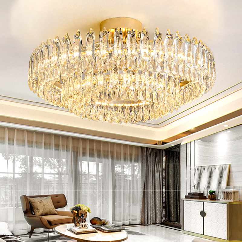 Modern Designer Crystal Ceilin - огляд і ціна Bathroom Lighting Decor Ideas