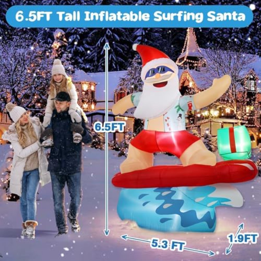 Outdoor Christmas inflatable S - огляд і ціна Lighting Design Decor