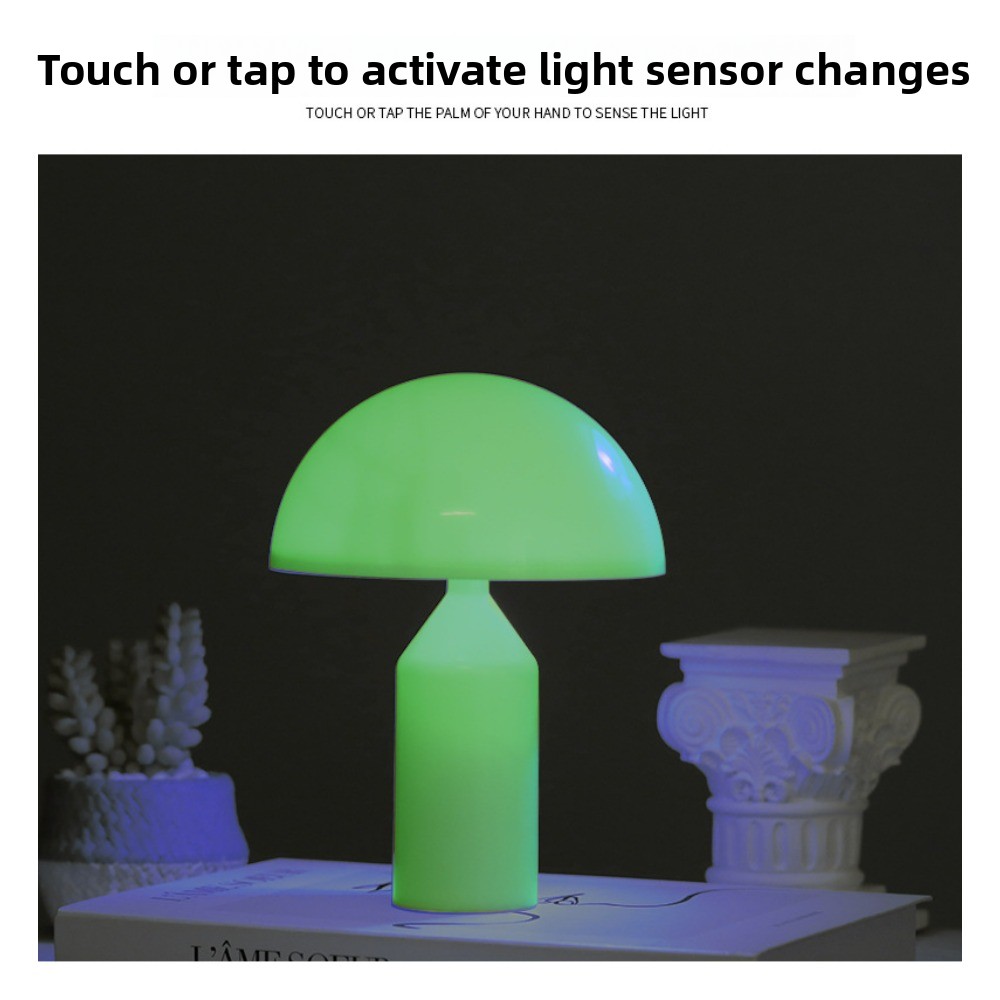 Mushroom Shaped Touch Controll - огляд і ціна Mushroom Table Lamp