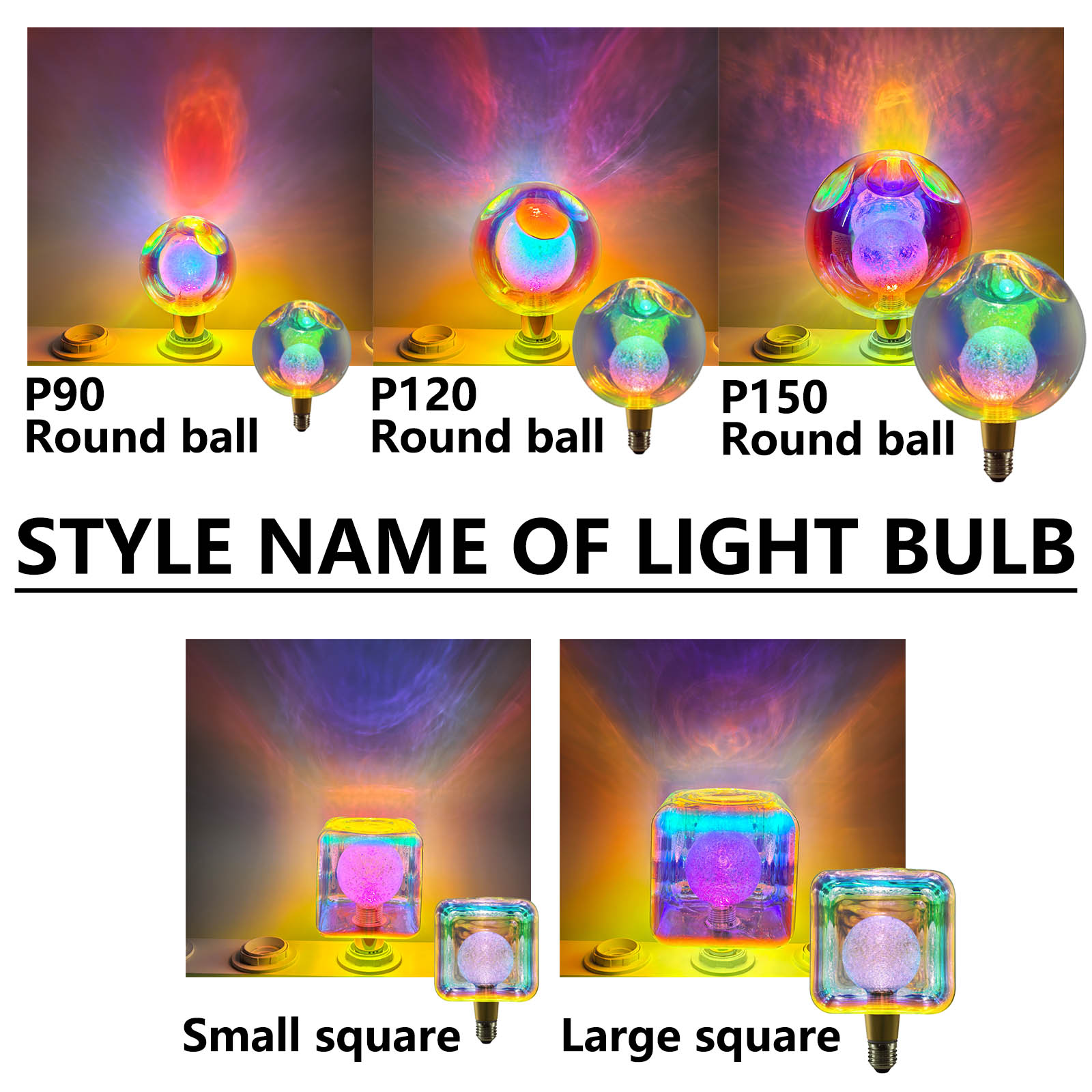 E27 P90 P120 P150 Round Ball L - огляд і ціна Decor Lighting Lamps