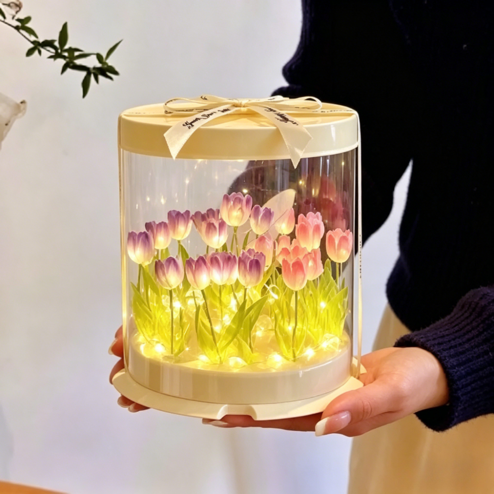 Tulip Lamp DIY Handmade Materi - огляд і ціна Decor Lighting Lamps