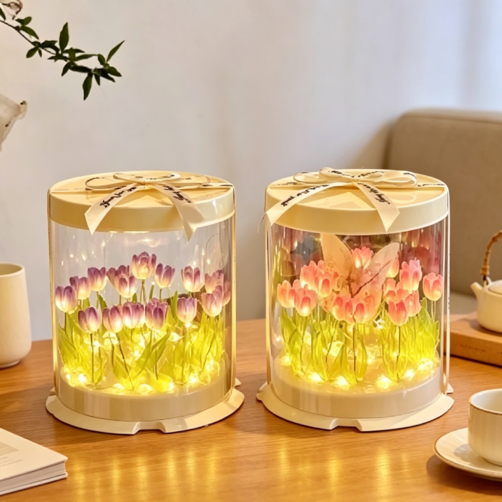 Tulip Lamp DIY Handmade Materi - огляд і ціна Decor Lighting Lamps