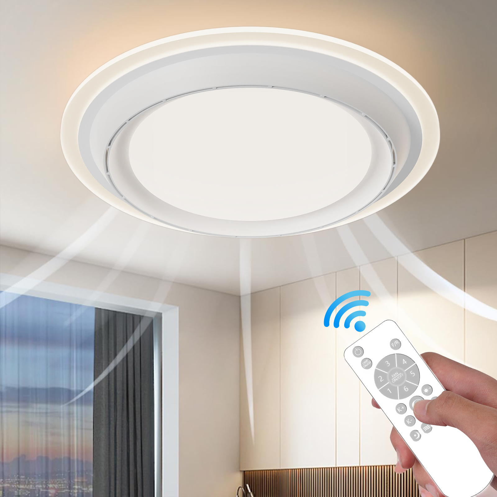 LED Ceiling Fan Lamp Home Ligh - огляд і ціна Decor Lighting Ceiling Fans
