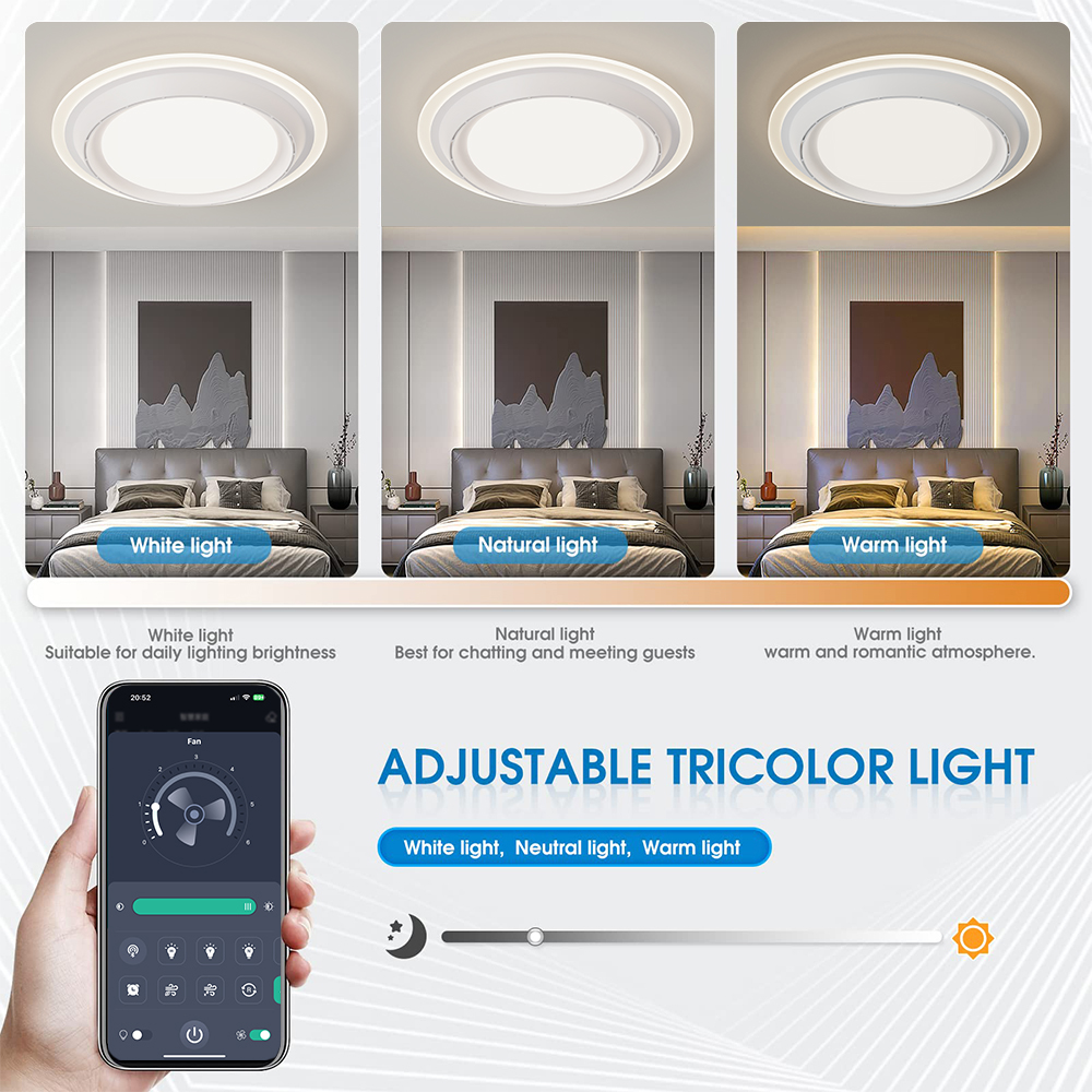 LED Ceiling Fan Lamp Home Ligh - огляд і ціна Decor Lighting Ceiling Fans