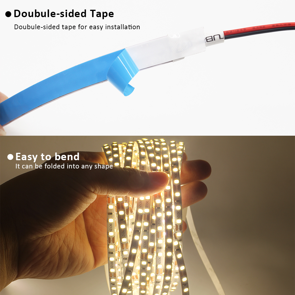 12V 5m LED Strip Light SMD 283 - огляд і ціна Decor Lighting Hours