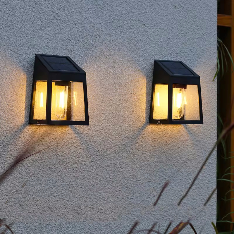 Solar Wall Light Outdoor Water - огляд і ціна Decor Lighting Hours