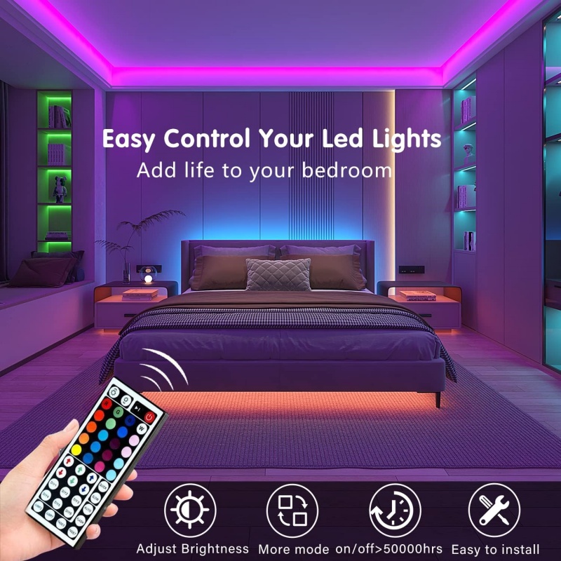 DC 5V USB LED Strip Lights APP - огляд і ціна Decor Lighting Lamps