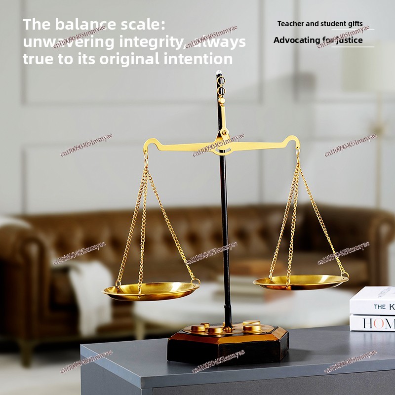 Metal Balance Scale Ornament O - огляд і ціна Office Lighting Decor