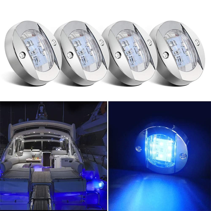 4Pcs 12V LED Marine Boat Inter - огляд і ціна Lighting Interior Decor