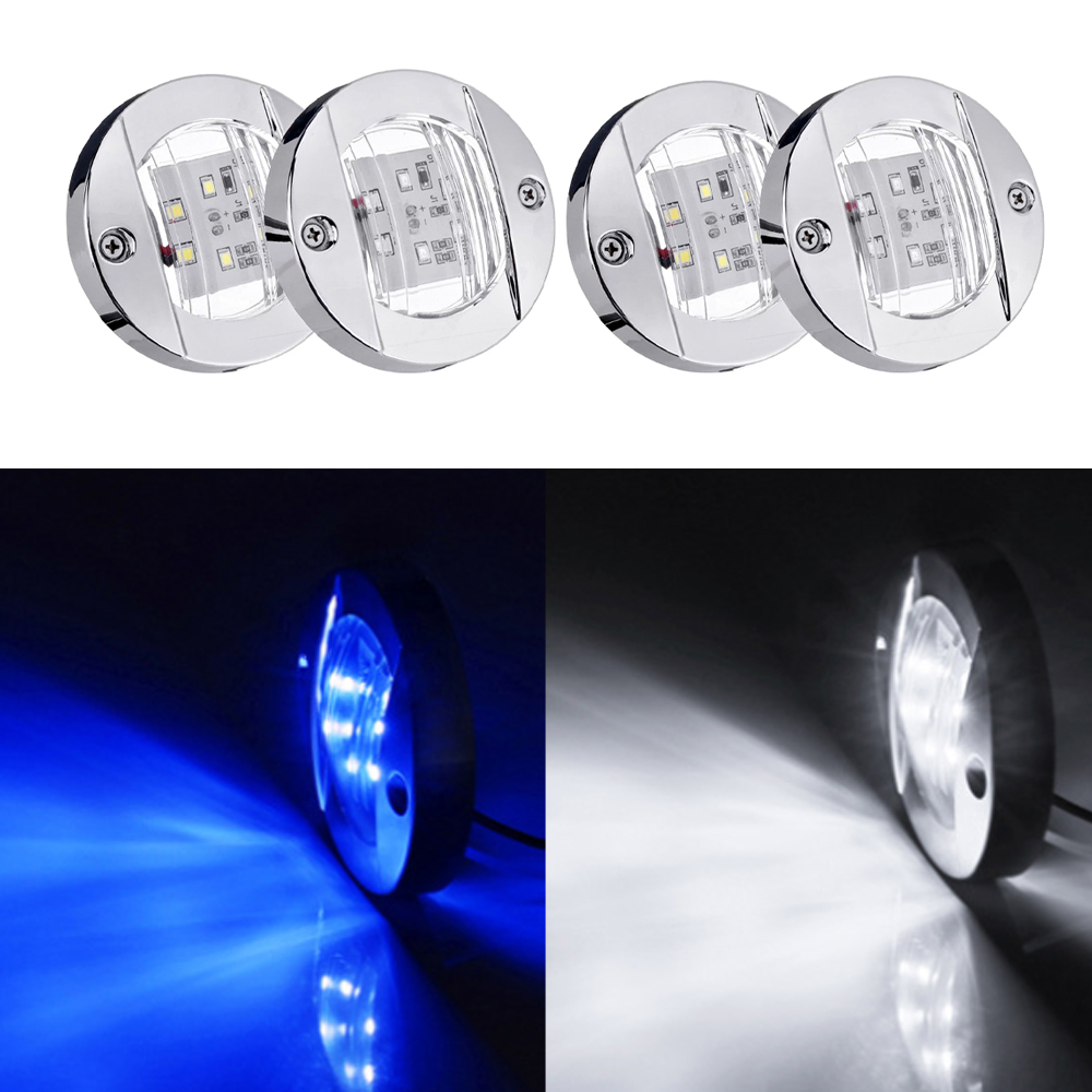4Pcs 12V LED Marine Boat Inter - огляд і ціна Lighting Interior Decor