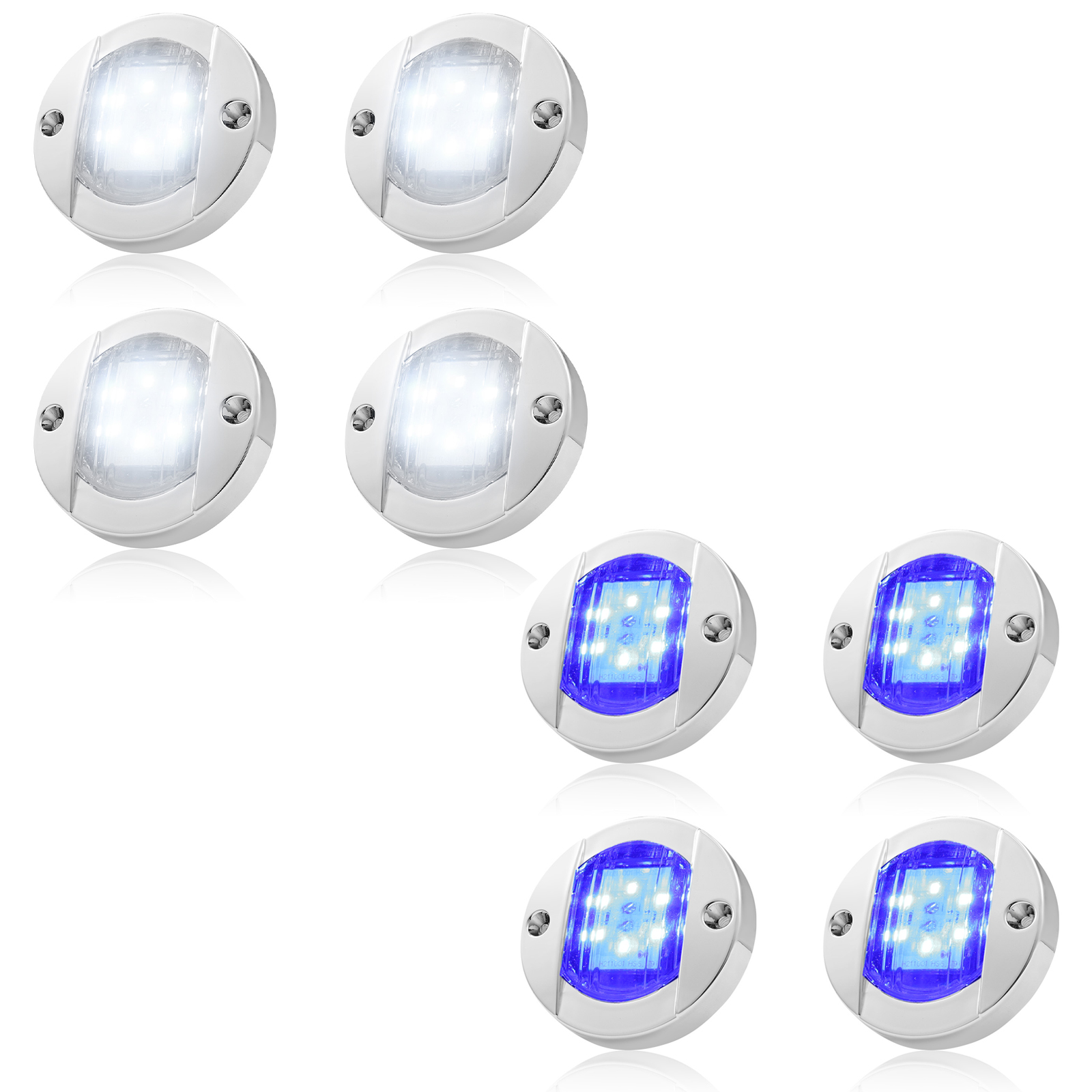 4Pcs 12V LED Marine Boat Inter - огляд і ціна Lighting Interior Decor