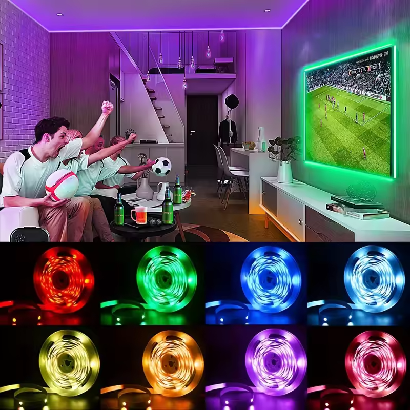 Led Lights for TV 3 Key Contro - огляд і ціна Decor Lighting Hours