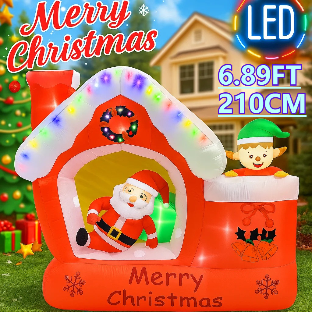 7FT Giant Holiday Lighting Wit - огляд і ціна Santa'S Elves Holiday Lighting & Decor Llc