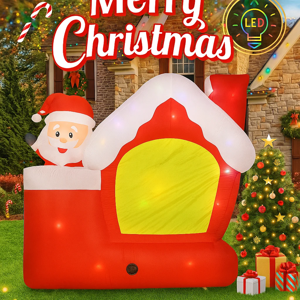 7FT Giant Holiday Lighting Wit - огляд і ціна Santa'S Elves Holiday Lighting & Decor Llc