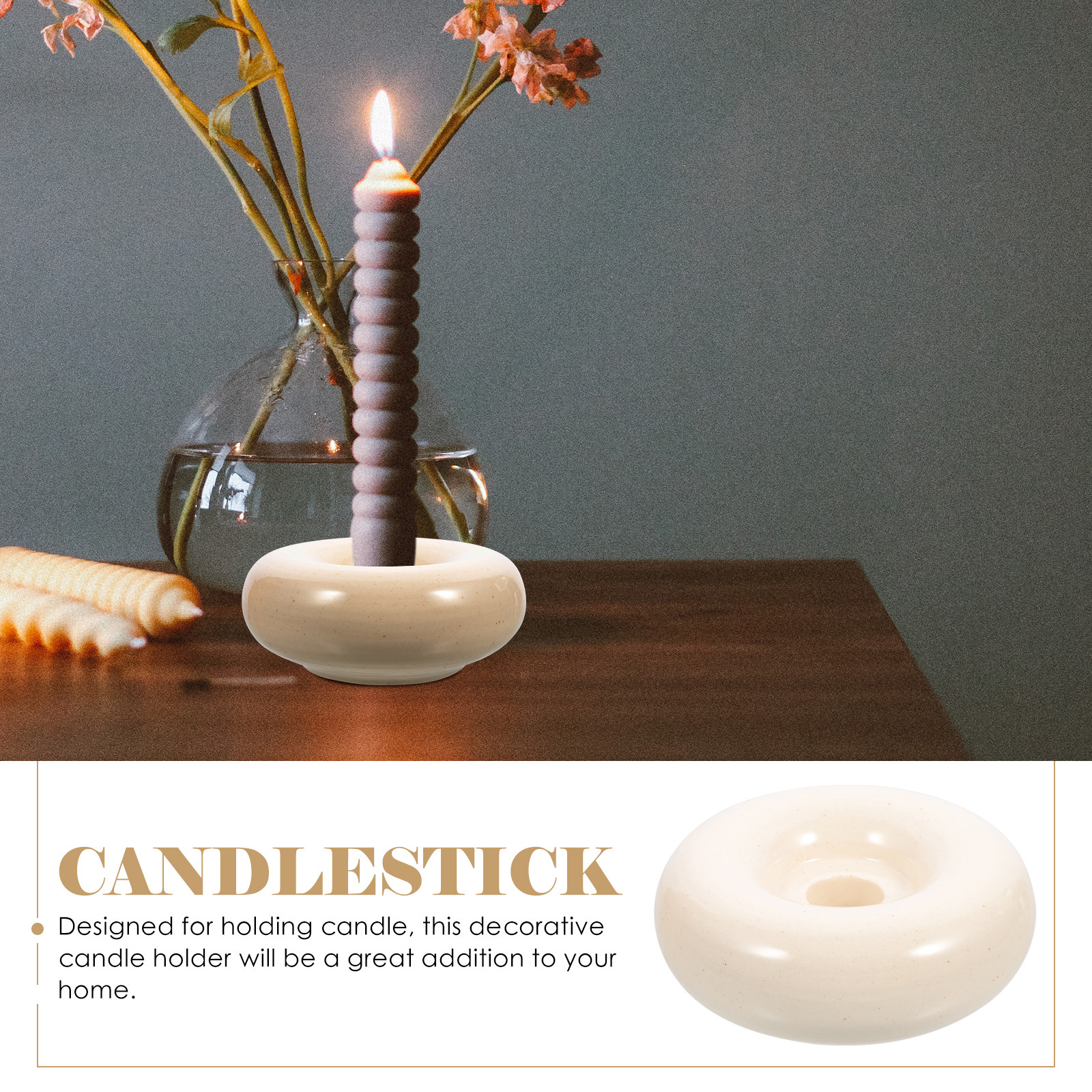 Ceramic Holder Decorative Cand - огляд і ціна Vintage Lighting Decor