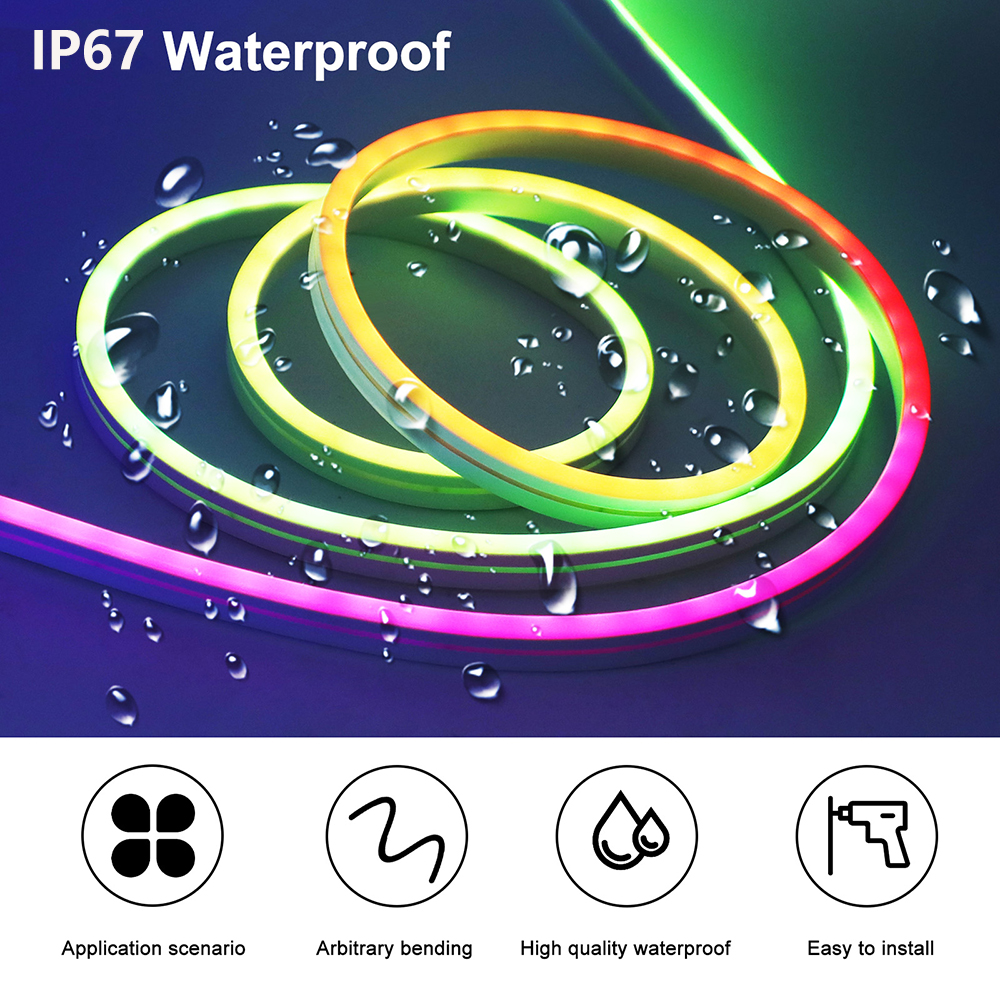 WiFi Smart RGB Neon LED Strip  - огляд і ціна Decor Lighting Hours