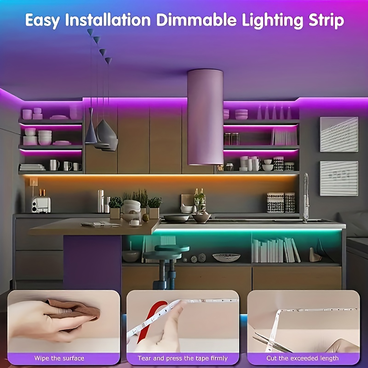 Led Strip Lights with 44 Key R - огляд і ціна Decor Lighting Hours
