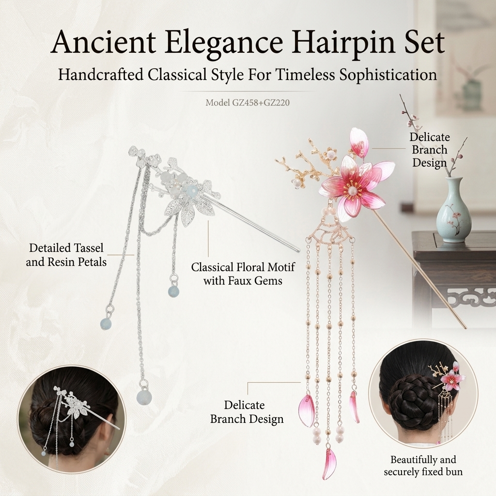 2pcs Vintage Hairpin Set Retro - огляд і ціна Vintage Lighting Decor
