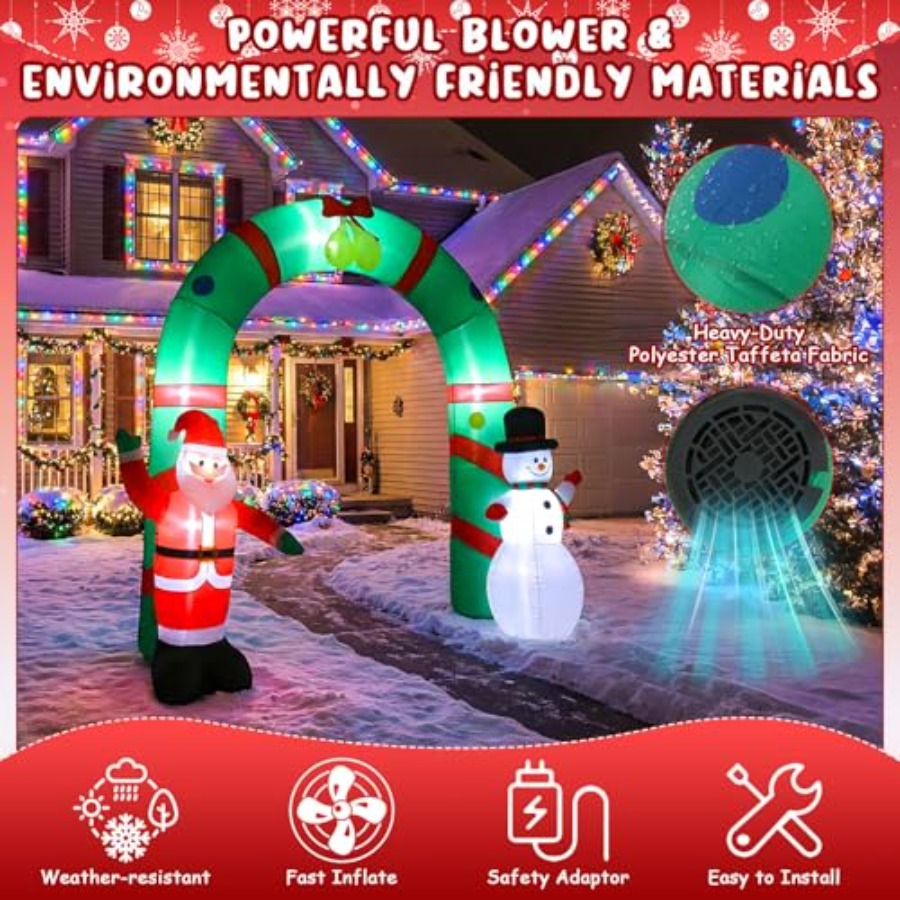 Outdoor 8ft inflatable archway - огляд і ціна Lighting Design Decor