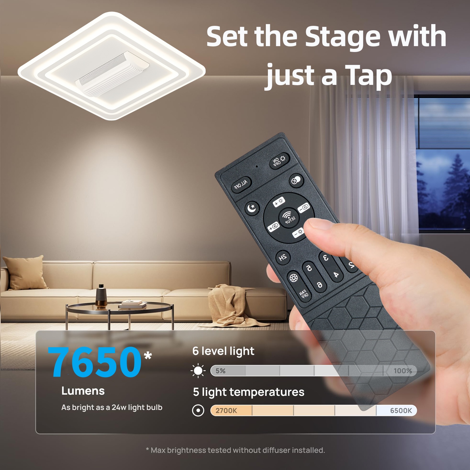 Modern Ceiling Fan with Light  - огляд і ціна Decor Lighting Ceiling Fans