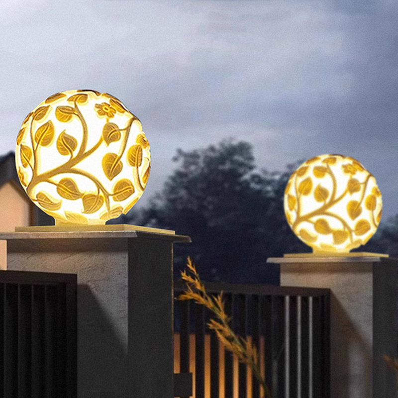 Outdoor column lights solar LE - огляд і ціна Decor Lighting Lamps