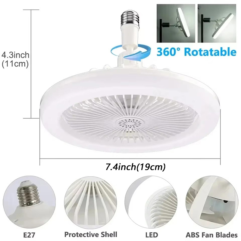 2 In 1 Ceiling Fan Lamps 3 Spe - огляд і ціна Decor Lighting Ceiling Fans
