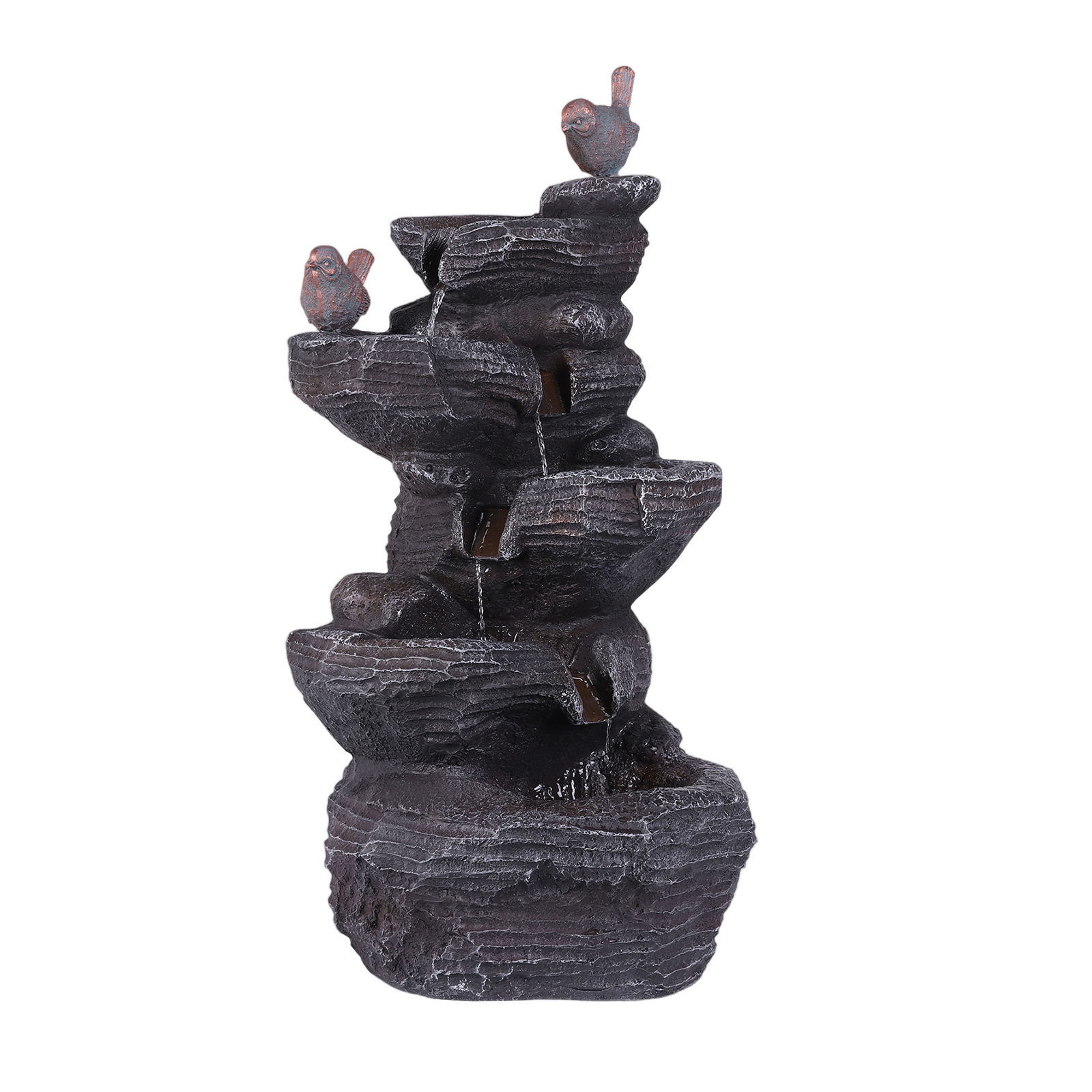 Resin Stone Imitation Waterfal - огляд і ціна Office Lighting Decor