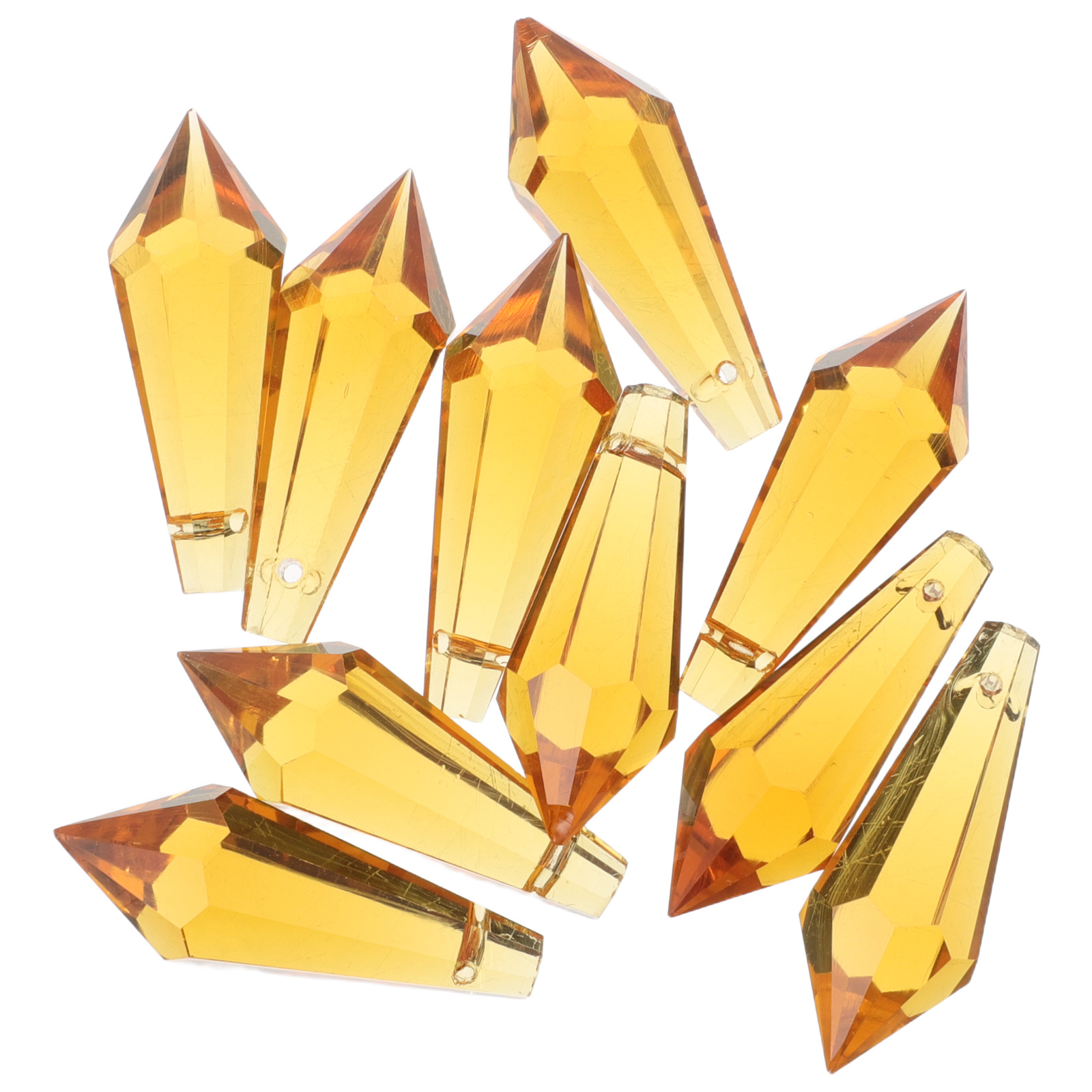 10Pcs Crystal Glass Teardrop P - огляд і ціна Decor Lighting Ceiling Fans