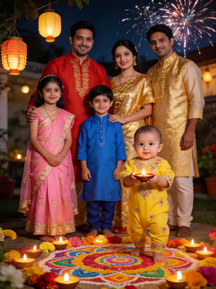 Happy Diwali Backdrop India Fe - огляд і ціна Decor Lighting India