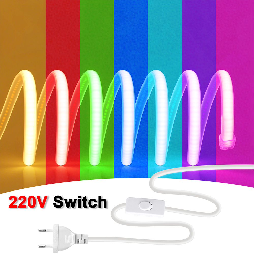 220V Switch Power COB LED Neon - огляд і ціна Decor Lighting Hours
