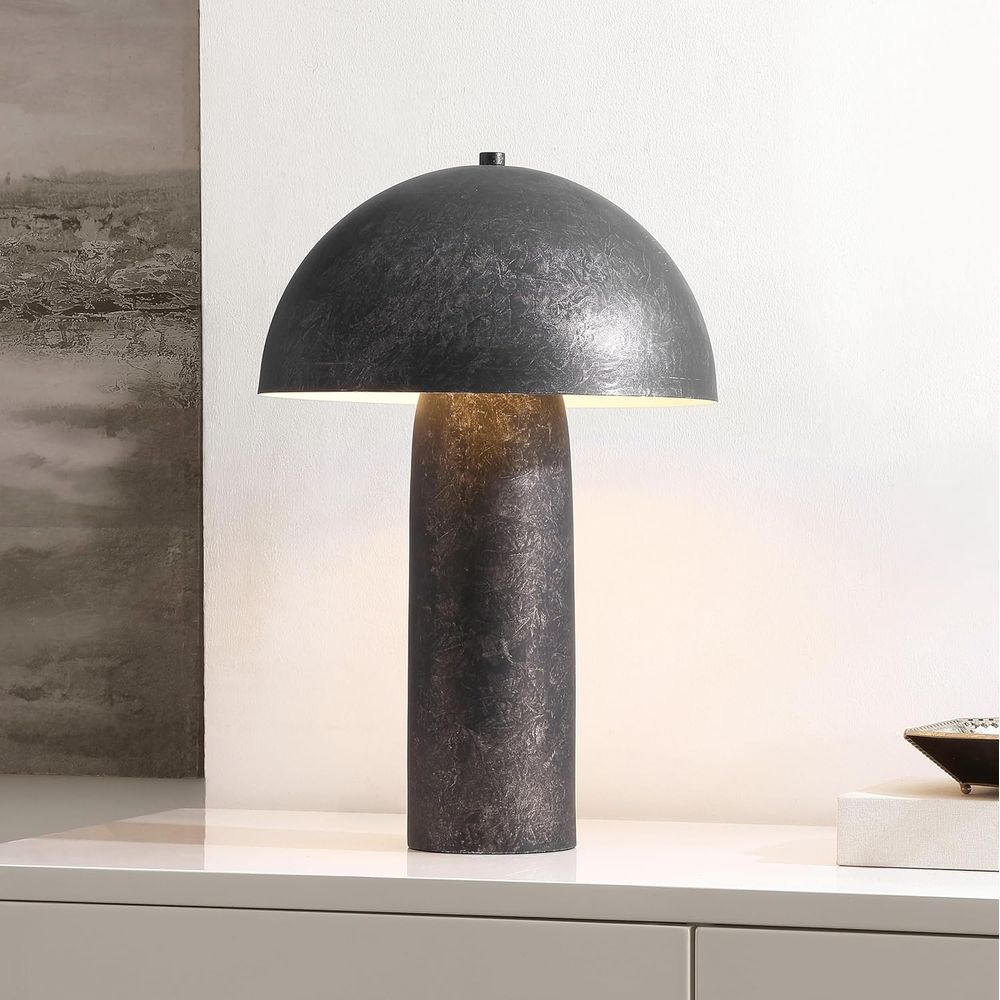 Antique Black 21-inch Mushroom - огляд і ціна Mushroom Table Lamp
