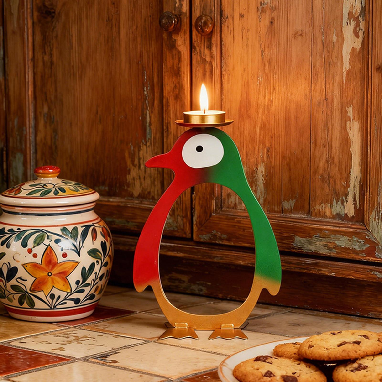 Tea Light Candle Holder Pengui - огляд і ціна Lighting Design Decor