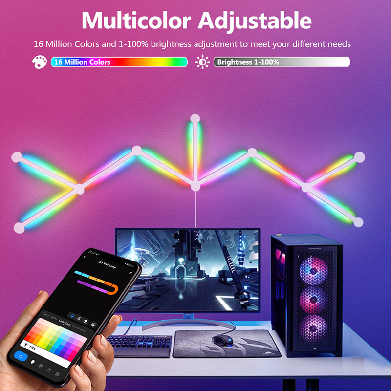 Smart RGB Wall Lamp, Bluetooth - огляд і ціна Decor Lighting Lamps
