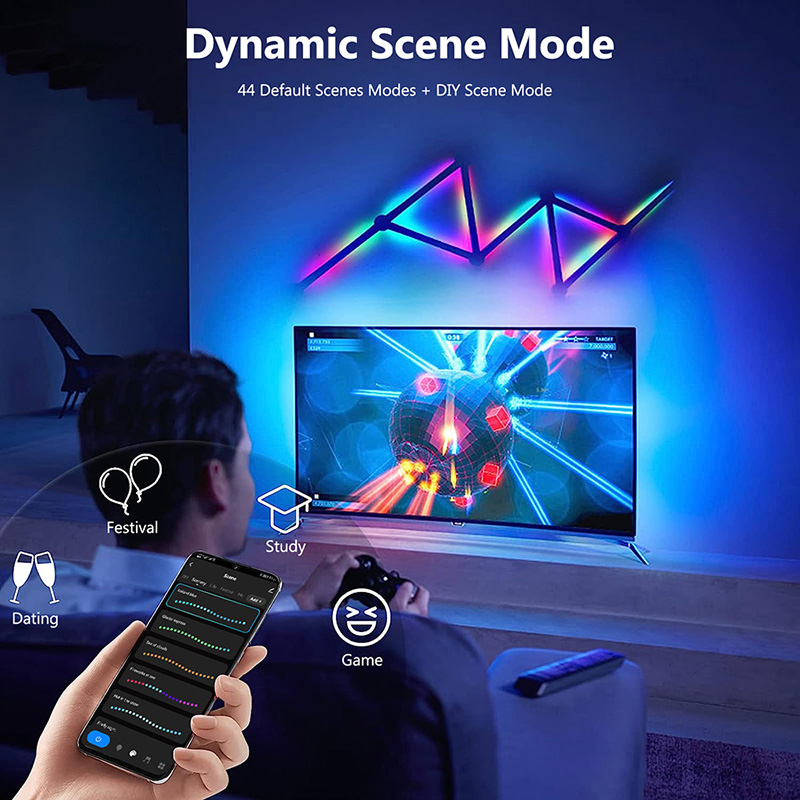 Smart RGB Wall Lamp, Bluetooth - огляд і ціна Decor Lighting Lamps