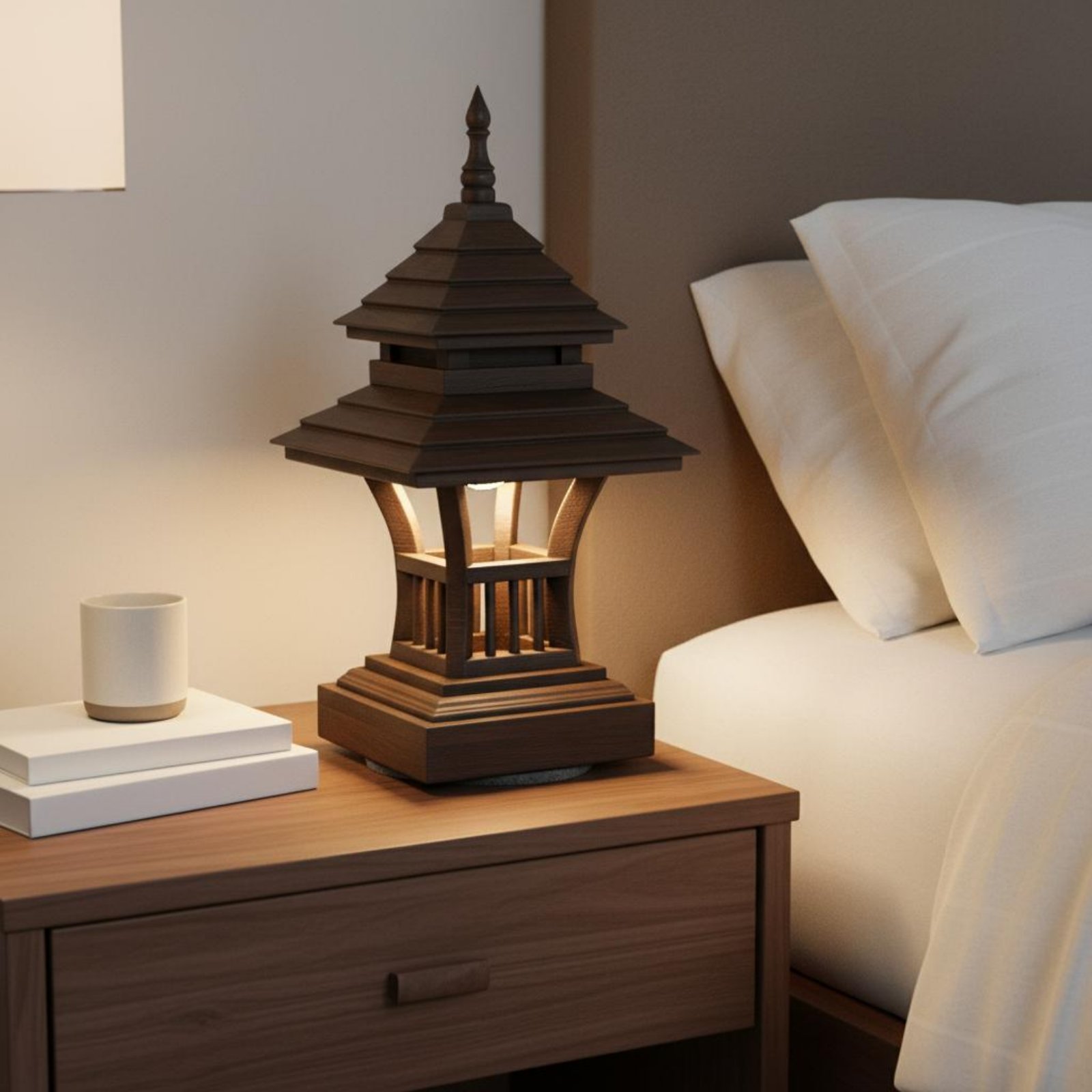 Thai Design Wood Lamp Decorati - огляд і ціна Lighting Design Decor