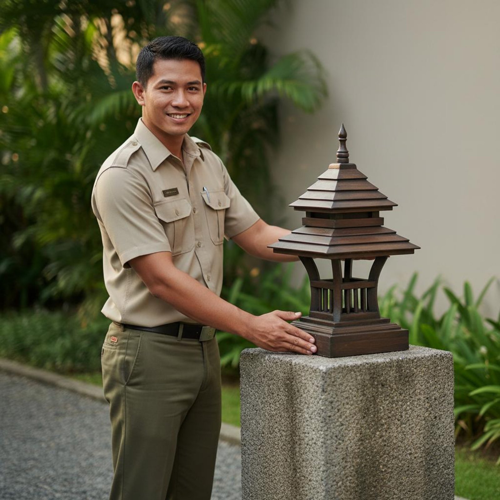 Thai Design Wood Lamp Decorati - огляд і ціна Lighting Design Decor