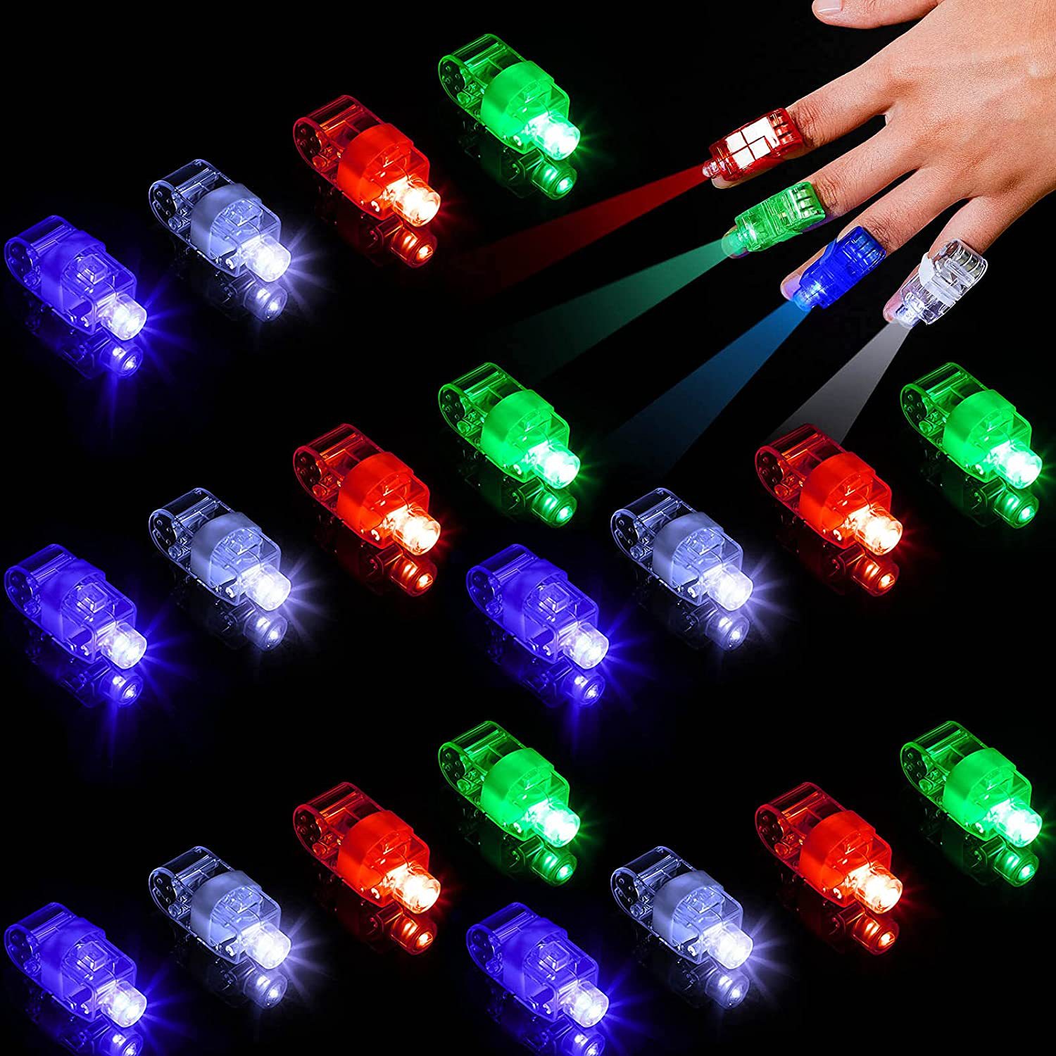 50/100 Pcs LED Finger Lights G - огляд і ціна Decor Lighting Hours