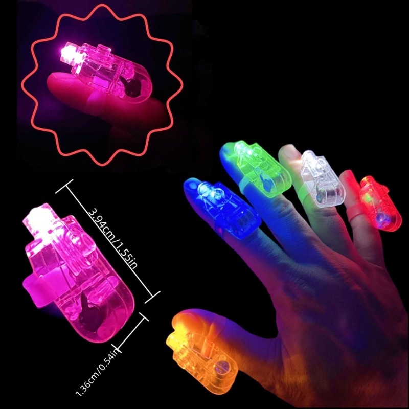 50/100 Pcs LED Finger Lights G - огляд і ціна Decor Lighting Hours