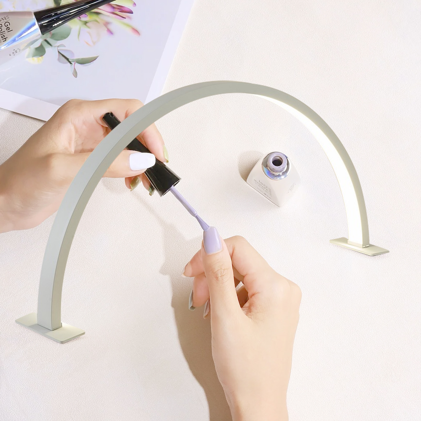 Nail lamp LED office embroider - огляд і ціна Office Lighting Decor