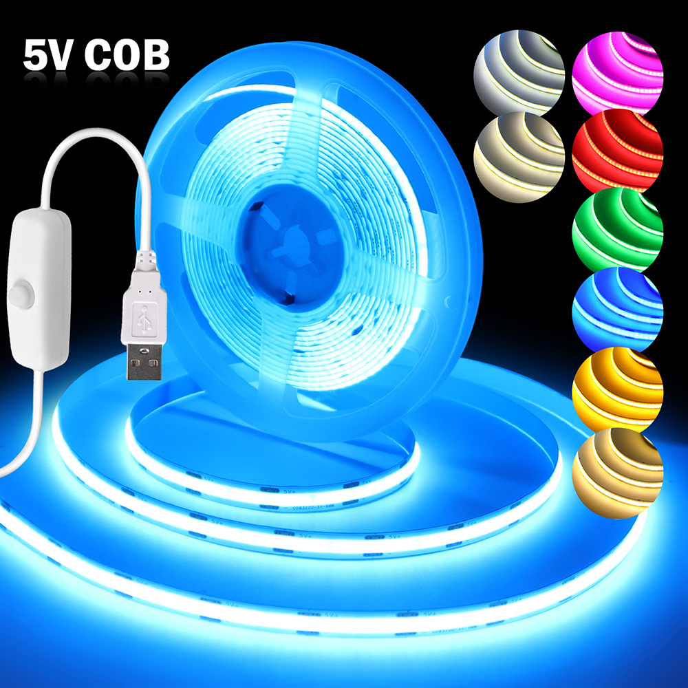 5V USB Swicth LED COB Light St - огляд і ціна Decor Lighting Hours