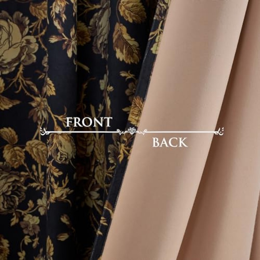 Gold Velvet Curtains 84 Inch,  - огляд і ціна Vintage Lighting Decor