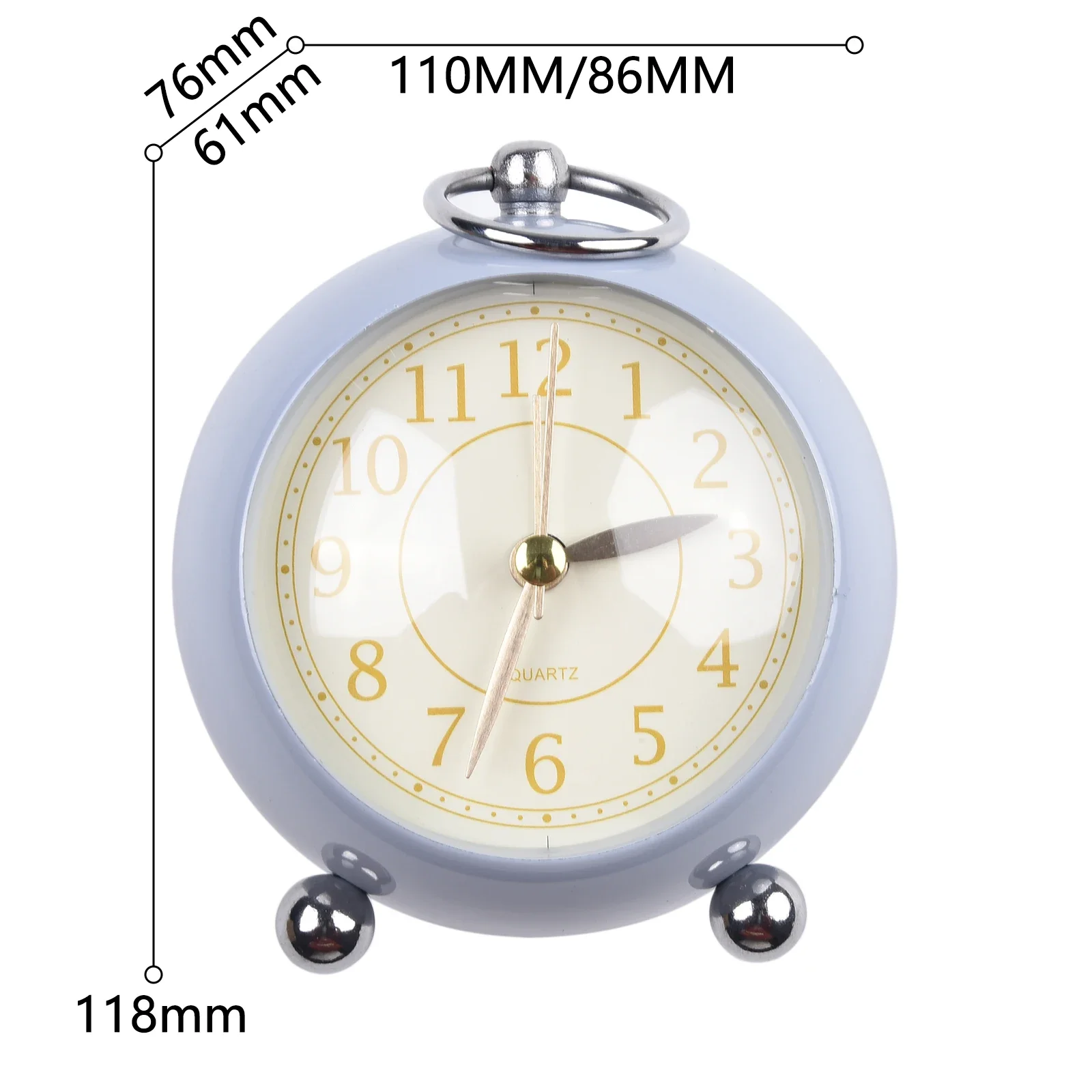 Silent Vintage Alarm Clock Rou - огляд і ціна Decor Lighting Hours