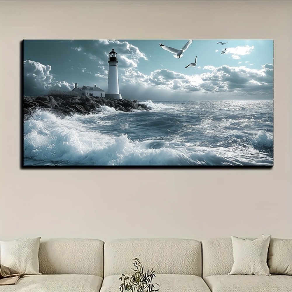 Ocean decor Beach wall art, Se - огляд і ціна Lighting Interior Decor