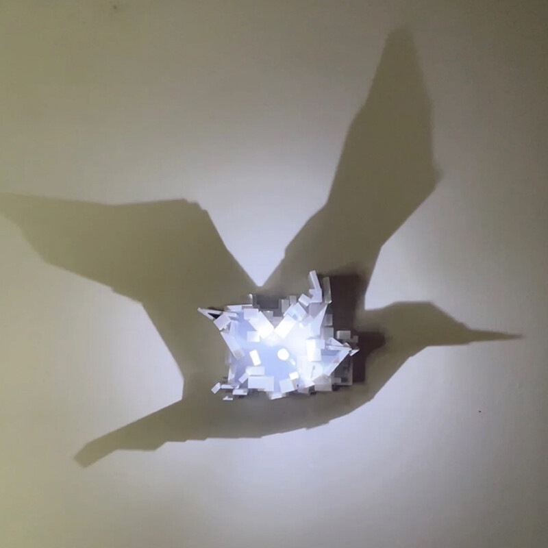 Dropshipping 3D Light Shadow N - огляд і ціна Decor Lighting & Decor Fires Photos